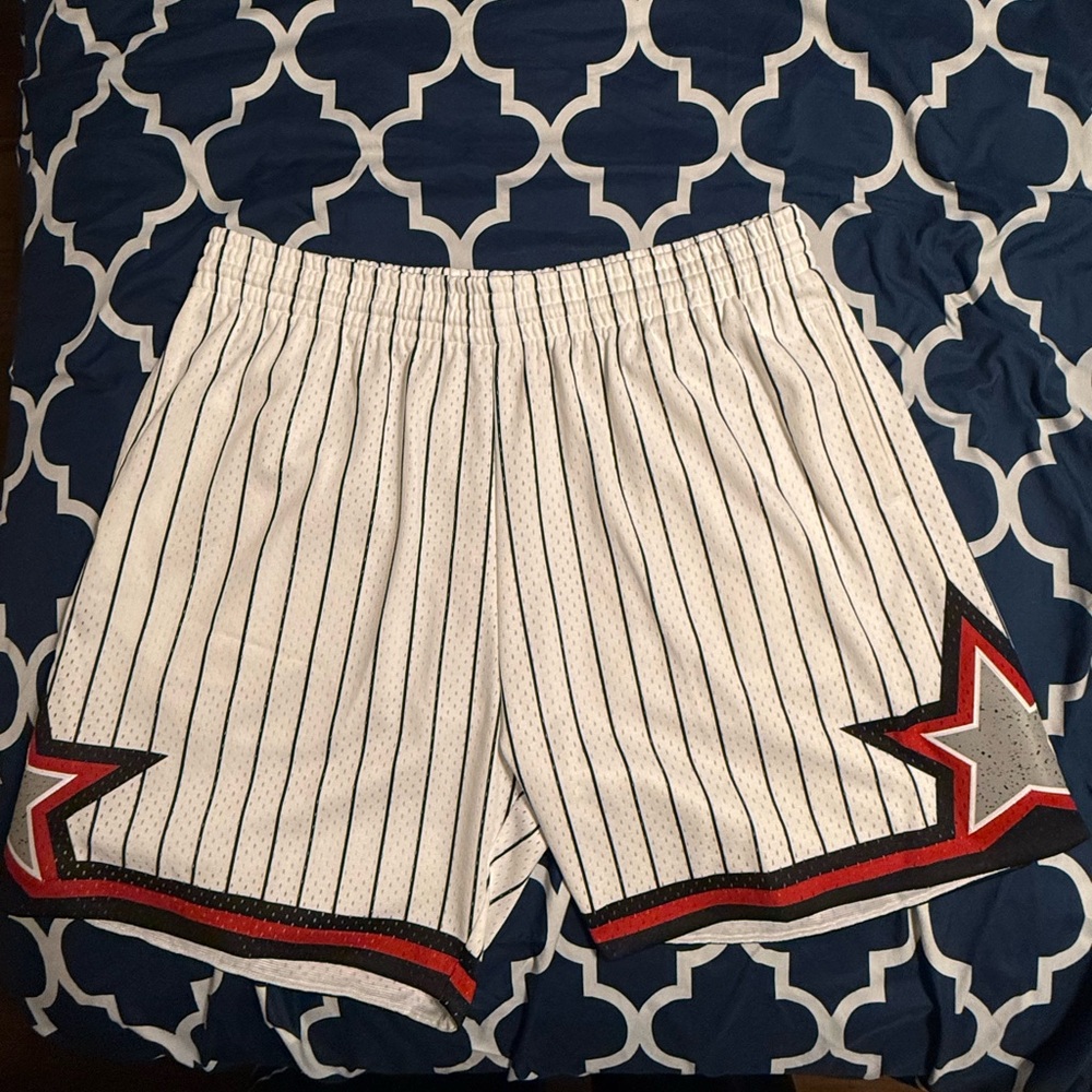 Authentic Cracked Cement Orlando Magic Swingman Collection Shorts (2XL)